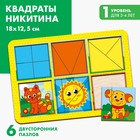 Квадраты Никитина «Ферма», двусторонние 4408849 - фото 242435