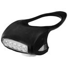 Фонарь велосипедный передний STG BC-RL8010, 5 диодов, силиконовый, цвет черный - Фото 2