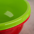 Миска-Салатник СибПолимер, 5 л, пластик, МИКС - Фото 7