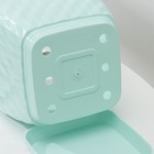 Горшок для цветов с поддоном «Классика», 2 л, пластиковый, цвет мятный - Фото 6