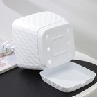 Горшок для цветов с поддоном СибПолимер «Классика», 4.5 л, пластик, белый - Фото 3