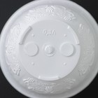 Горшок для цветов с поддоном СибПолимер «Ангара», 300 мл, пластиковый, белый - Фото 3