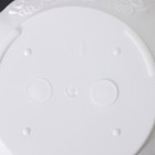 Горшок для цветов с поддоном СибПолимер «Ангара», 7 л, пластик, белый - Фото 3