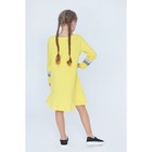Платье детское, цвет жёлтый, рост 122 см - Фото 5