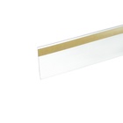 Ценникодержатель полочный самоклеящийся, DBR39, 100 мм, цвет прозрачный - Фото 2