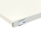 Ценникодержатель полочный самоклеящийся, DBR39, 100 мм, цвет прозрачный - фото 28728822