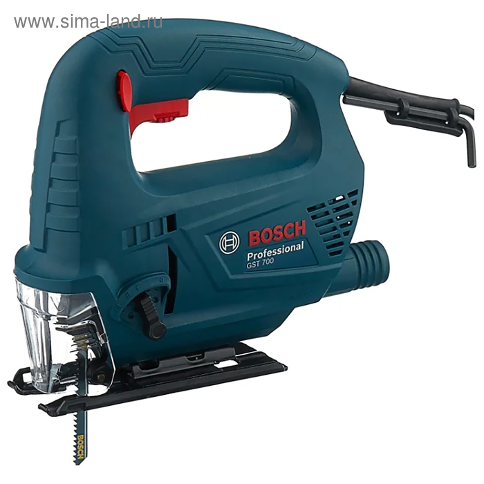 Лобзик Bosch GST 700, 500 Вт, max 3200 ход/мин, ход пилки 20 мм, max пропил 6/70 мм - Фото 1