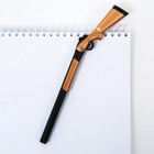 Ручка прикол шариковая черная паста 0.5 мм «Юному герою» фигурная - Фото 3