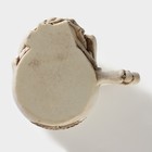 Кружка средневековая «Череп», 400 мл, нержавеющая сталь, бежевая - Фото 4