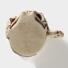 Кружка средневековая «Череп. Хэллоуин», 400 мл, нержавеющая сталь, бежевая - Фото 4