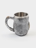 Кружка средневековая «Сова», 400 мл, 14.5×10×11.5 см, нержавеющая сталь, серебристая - Фото 3