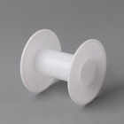 Бобина 6.4×6 см, d=2.4 см, белая - Фото 2