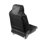 Накидка на переднее сиденье защитная, спанбонд, черная - Фото 2