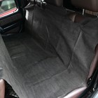 Накидка на заднее сиденье защитная, спанбонд, черная - фото 126119