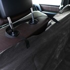 Накидка на заднее сиденье защитная, спанбонд, черная - Фото 2