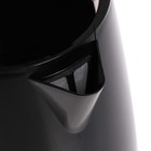 Чайник электрический ENERGY E-235, пластик, 1.7 л, 2200 Вт, чёрный - фото 8468498