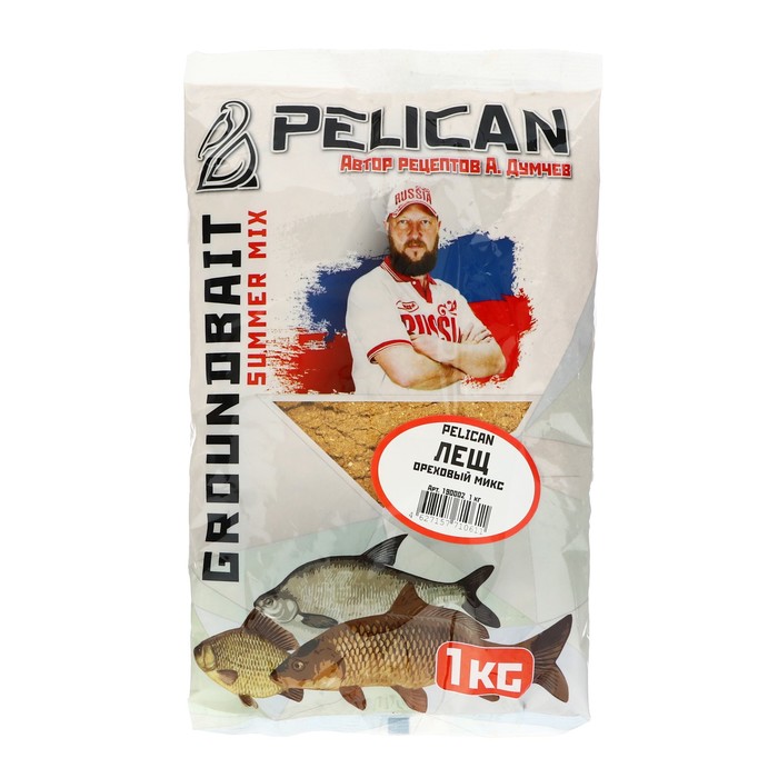 Прикормка PELICAN, лещ, ореховый микс, 1 кг