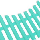 Ограждение декоративное, 30×300 см, 5 секций, пластик, бирюзовое, Greengo - Фото 10