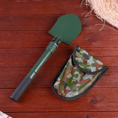 Лопата складная «Егерь» 4в1 в чехле, 41 см, оливковая