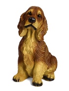 Садовая фигура из полистоуна «Собака Спаниель», 33×21×25 см - Фото 4