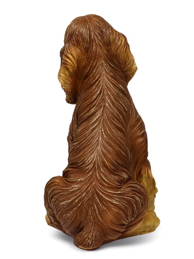 Садовая фигура из полистоуна «Собака Спаниель», 33×21×25 см