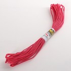 Шнур вязаный с сердечником «Тип 1н», ПП, d=2,5 мм, 10 м, цвет красный - Фото 1