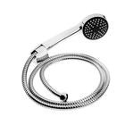 Смеситель для ванны RMS SL123BL-006E, однорычажный, душевой набор, черный/хром - Фото 3