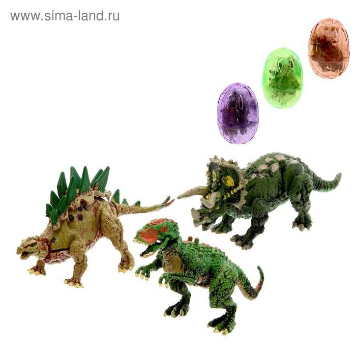 Конструктор в яйце «Динозавр», МИКС, в пакете - Фото 1