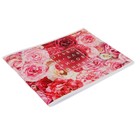 Альбом для рисования А4, 40 листов на скрепке "Розы", обложка мелованный картон, блок 100 г/м² - Фото 2