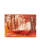 Альбом для рисования Calligrata «Лес осенью» А4, 40 листов на скрепке, обложка мелованный картон, внутренний блок офсет 100 г/м² - Фото 2