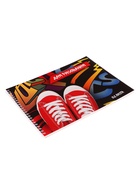 Альбом для рисования Calligrata «Кеды» А4, 32 листа на гребне, обложка мелованный картон, блок 100 г/м² - Фото 8