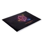 Альбом для рисования А4, 40 листов на скрепке "Единорог. Неон", обложка мелованный картон, блок 100 г/м² - Фото 2