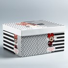 Складная коробка, Минни Маус, 30,5 х 24,5 х 16,5 - Фото 3