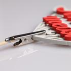 Топпер "Люблю тебя", в упаковке, красный, 12×8 см - фото 24594858