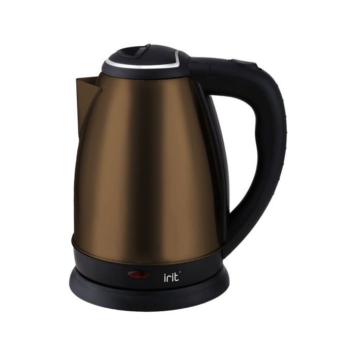 Чайник электрический Irit IR-1345, 1.8 л, 1500 Вт, цвет коричневый