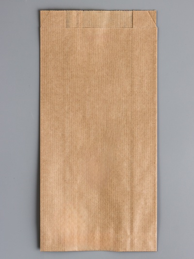 Пакет бумажный фасовочный, крафт, V-образное дно 30×14×6 см