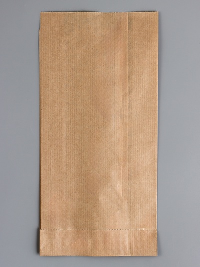 Пакет бумажный фасовочный, крафт, V-образное дно 30×14×6 см