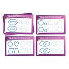 Развивающий набор пиши-стирай «Учимся писать. Простые фигуры», 20 карт, 5+ - Фото 4