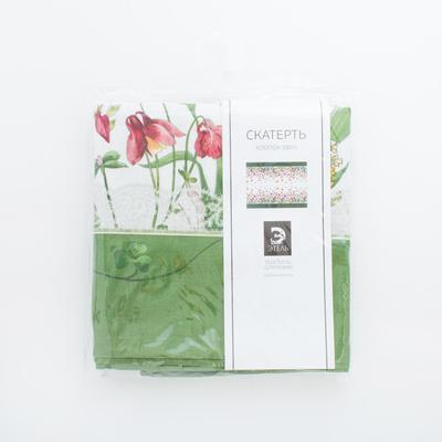 Скатерть Этель «Луговые цветы» 110×150 см, 100 % хлопок, саржа 190 г/м²
