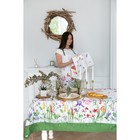 Скатерть «Этель. Луговые цветы» 180×150 см, 100 % хлопок, саржа 190 г/м² - Фото 4