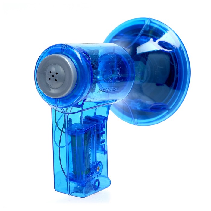 Рупор «Спикер», с функцией изменения голоса, работает от батареек, цвета МИКС - фото 1907011346