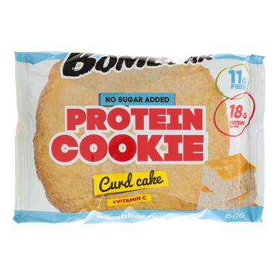 Протеиновое печенье BOMBBAR, творожный кекс, 60 г