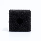 Губка прямоугольная для фильтра № 1, ретикулированная 30 PPI, 4×4.5×11 см, чёрная - Фото 3