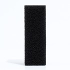 Губка прямоугольная для фильтра № 2, ретикулированная 30 PPI, 6×4×11 см, черная - Фото 3