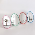 Зеркало складное-подвесное, зеркальная поверхность 12,3 × 16,3 см, МИКС - Фото 1