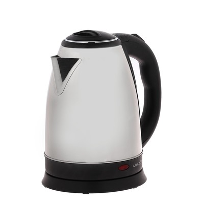 Чайник электрический Luazon LSK-1808, металл, 1.8 л, 1500 Вт, серебристый