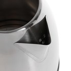 Чайник электрический Luazon LSK-1808, металл, 1.8 л, 1500 Вт, серебристый - Фото 2
