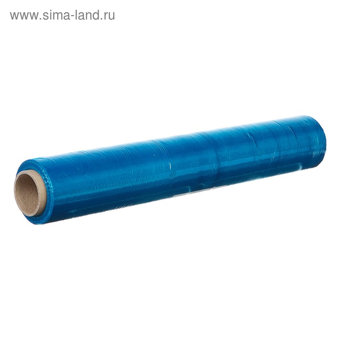 Стрейч-пленка, синий, 500 мм х 130 м, 1,2 кг, 20 мкм