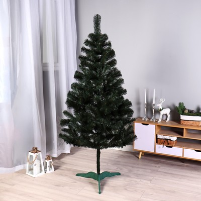 Искусственная ёлка «Канадская», 190 см, d нижнего яруса 100 см, 186 ПВХ веток отгибаются