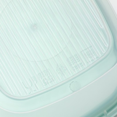 Набор контейнеров квадратных SparkPlast BioFresh, 3 шт.: 0.23 л, 0.5 л, 0.9 л, прозрачный, крышка МИКС